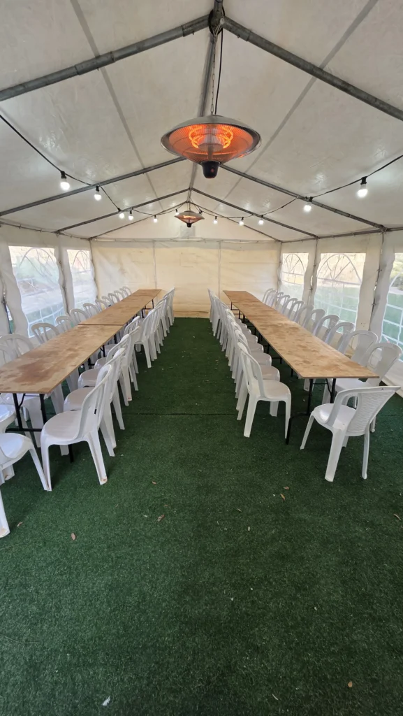 אוהלי אבלים להשכרה כולל ציוד מלא